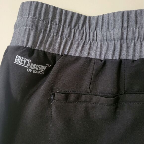 BARCO Grey's Anatomy Women's Black Scrubs Signature - London Jogger Pants - Picture 12 of 16